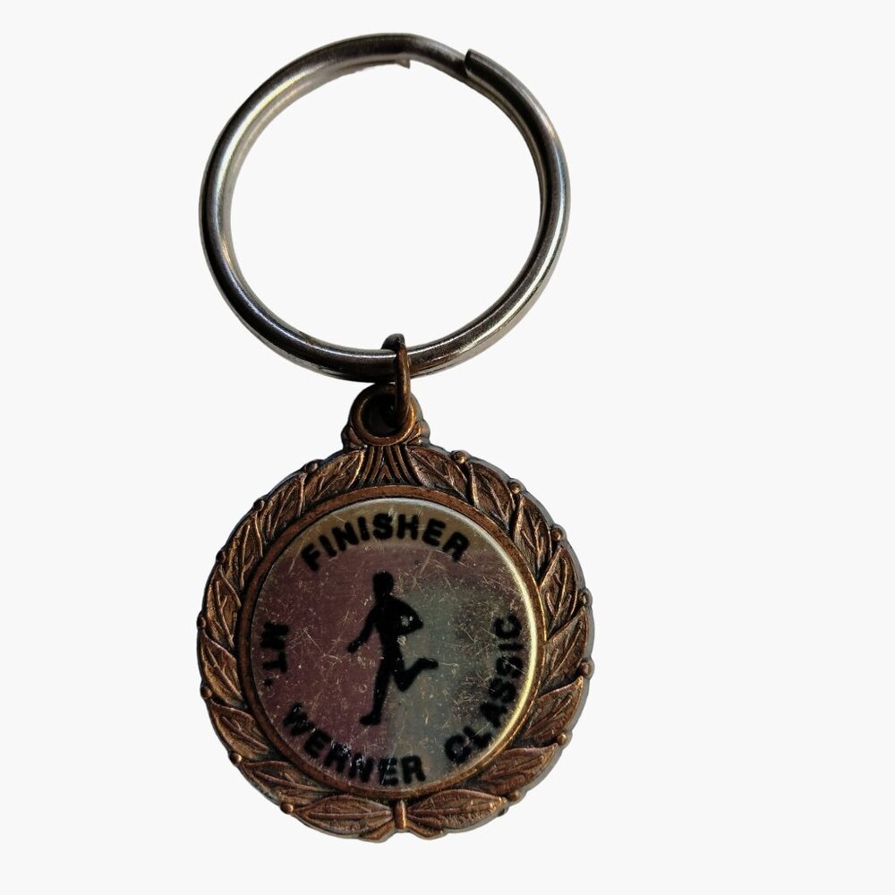 Mt Werner Classic Finisher Medal Keychain Steamboat Springs Colorado Race